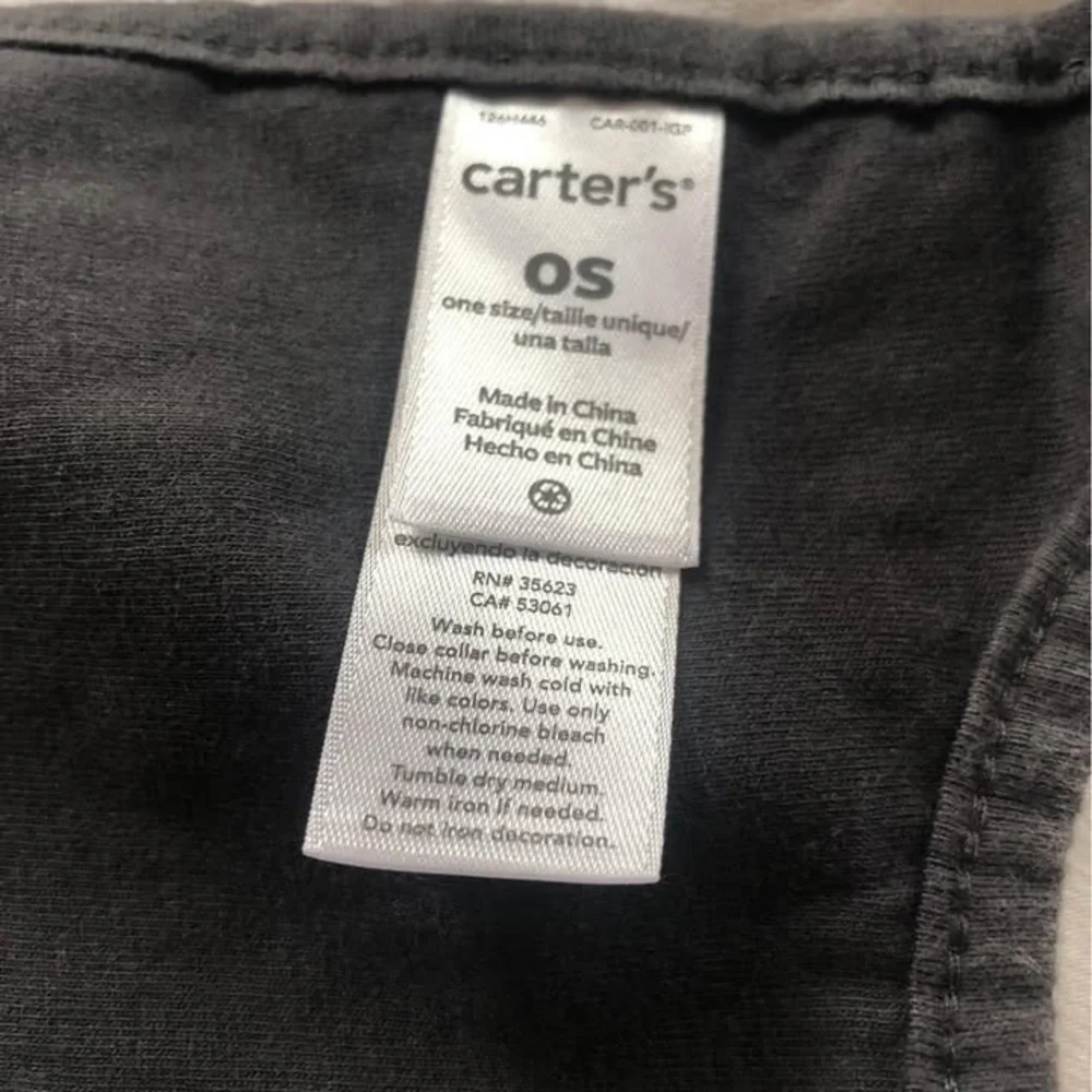 Carters Waterproof Infant Baby Feeding Bib One Size